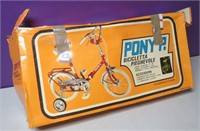 Vintage Folding Italian Pony Child's Bicycle