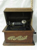 Edison Standard Cylinder Phonograph. Runs