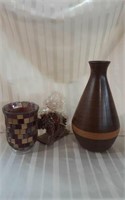 Lloyd Cheney Wood Turned Vase