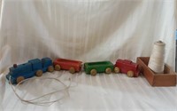 Vintage Playskool String Toy Train