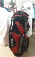 Men's Wilson Golf Clubs & Bag
