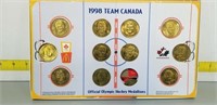 1998 Mcdonalds Team Canada Hockey Medallions