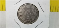 1912 Canada 25 Cent