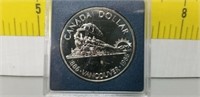 1986 Canada Cased Silver Dollar - Railway Comm.