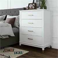 Westerleigh 4 Drawer Dresser Wht