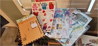 Scrap Paper, Crafting Supplies, Stickers + Window