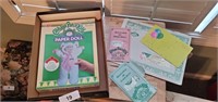 Cabbage Patch Kids Paper Doll, Birth Certificates