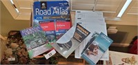 Rand McNally Atlas & Assorted Maps