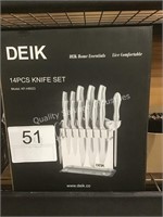 DEIK 14PC KNIFE SET