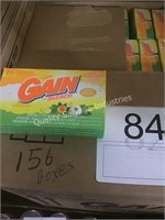 CTN (156 BOXES) GAIN BLEACH