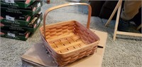 Longaberger Handled Basket - 2000