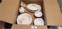 Homer Laughlin Virginia Rose Dishes - (5) Saucers