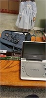 Coby Portable DVD Player & Case