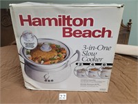 Hamilton Beach - 3 -In - 1 Slow Cooker
