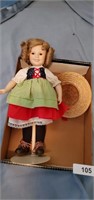 Shirley Temple Doll w/ Stand