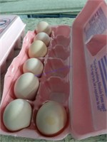 7 Fertile Easter Egger / Sliky / Frizzle Eggs