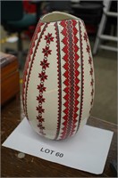 Ukranian vase-10" tall