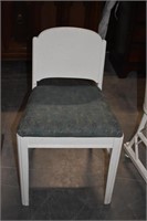 white wood  chair