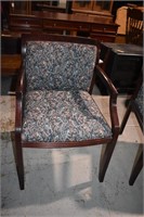 wood accent chair