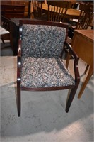 wood accent chair
