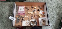 Assorted Jewelry: Rumours Clock, Bracelets, +