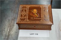 hand-carved Ukrainian box
