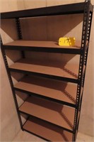 Metal shelving unit 6 shelves