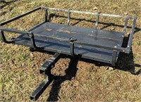 Automotive Receiver Hitch Luggage Transport
