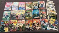Marvel,DC,Charlton Military/War comic books
