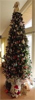 9' DECORATED CHRISTMAS TREE: STAR TREK NEXT