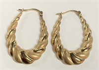 10K Earrings - 2.6g