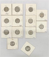 13 Collectible Coins