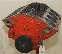 1964 Chev. 409 short block engine, #3844422