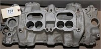Chevy 409 aluminum 2-4 intake manifold