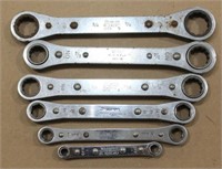 5Snap-On ratcheting box wrenches 7/8"-1 1/4" R2428