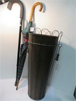 Metal Umbrella / Cane Holder 24"H / Umbrella