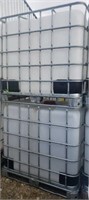 2--Poly Totes in Cages