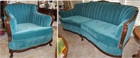 Victorian sofa and chair