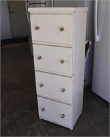 Painted lingerie cabinet