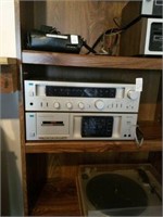 Sansui r-303 reciever and. D-55 cassette deck and