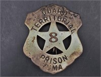 Guard territorial Yuma Prison badge