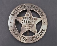 American Railway Express badge