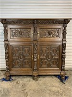 CARVED CUPBOARD