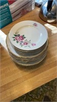 Wintering Bavaria, stack of pretty plates