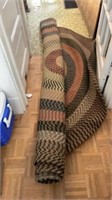 Large room size braided, muted colors