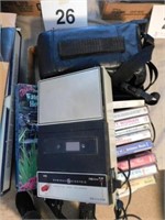 GE cassette tape recorder - Pentax 1Q Zoom