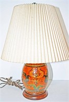 Greg Shooner Redware 18"H Table Lamp 2002