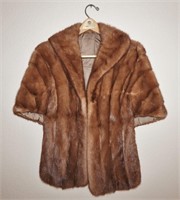 Fur shawl
