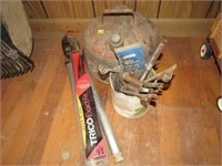 Gas Can, Tools, & More