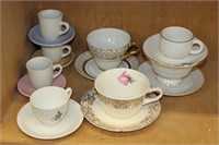 SELECTION OF TEA CUPS